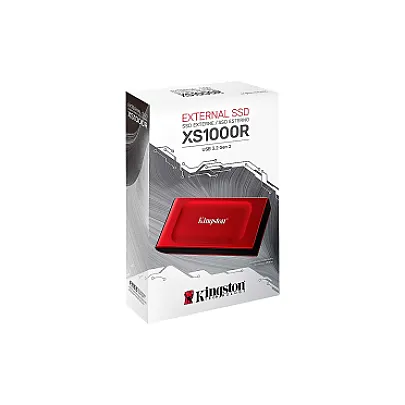 SSD KINGSTON 2TB SXS1000R ROJO PCIe 1050-MB-S USB 3.2 EXTERNAL